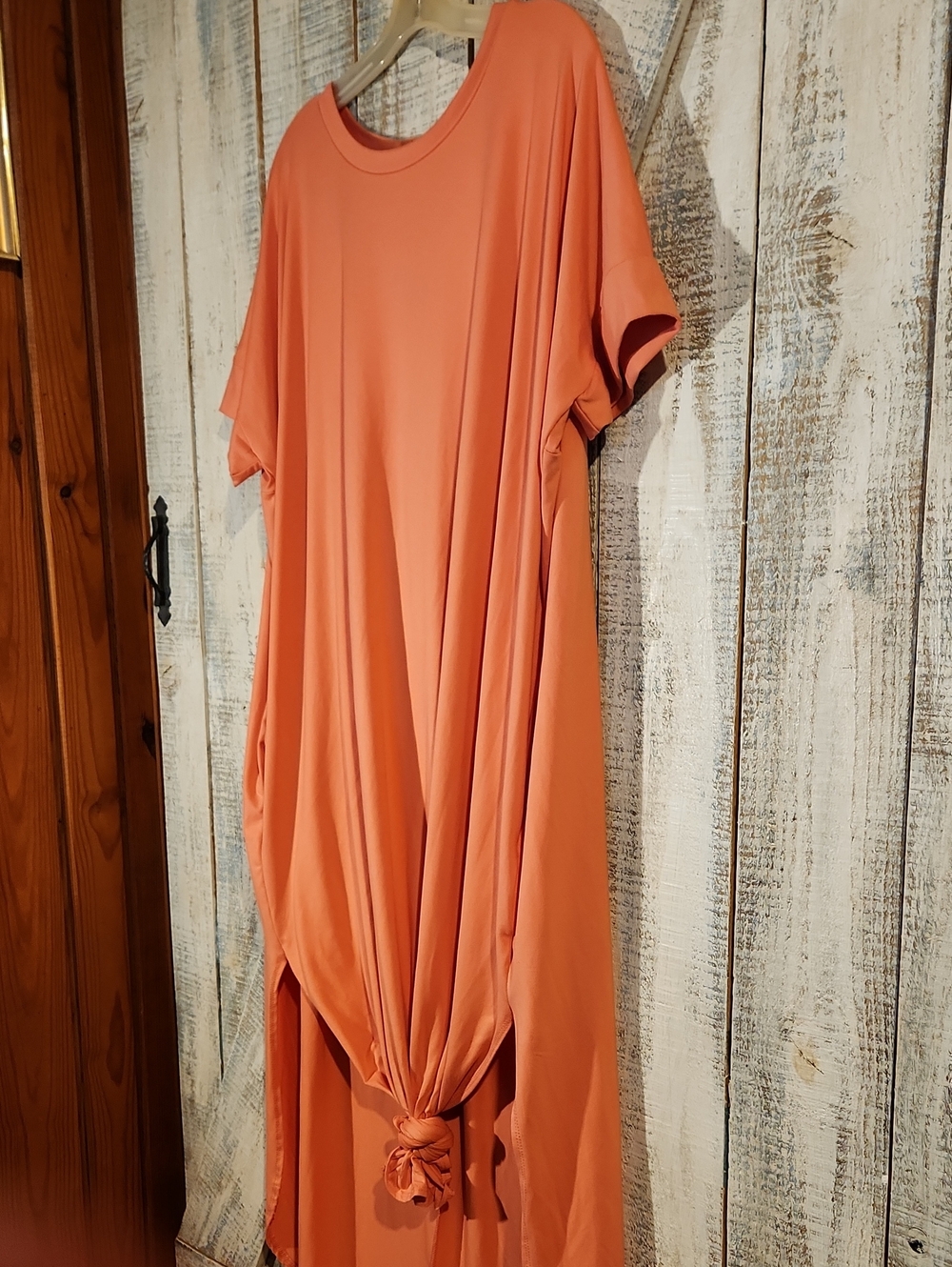 ZENANA XL  Coral Color Dress - Gorgeous !